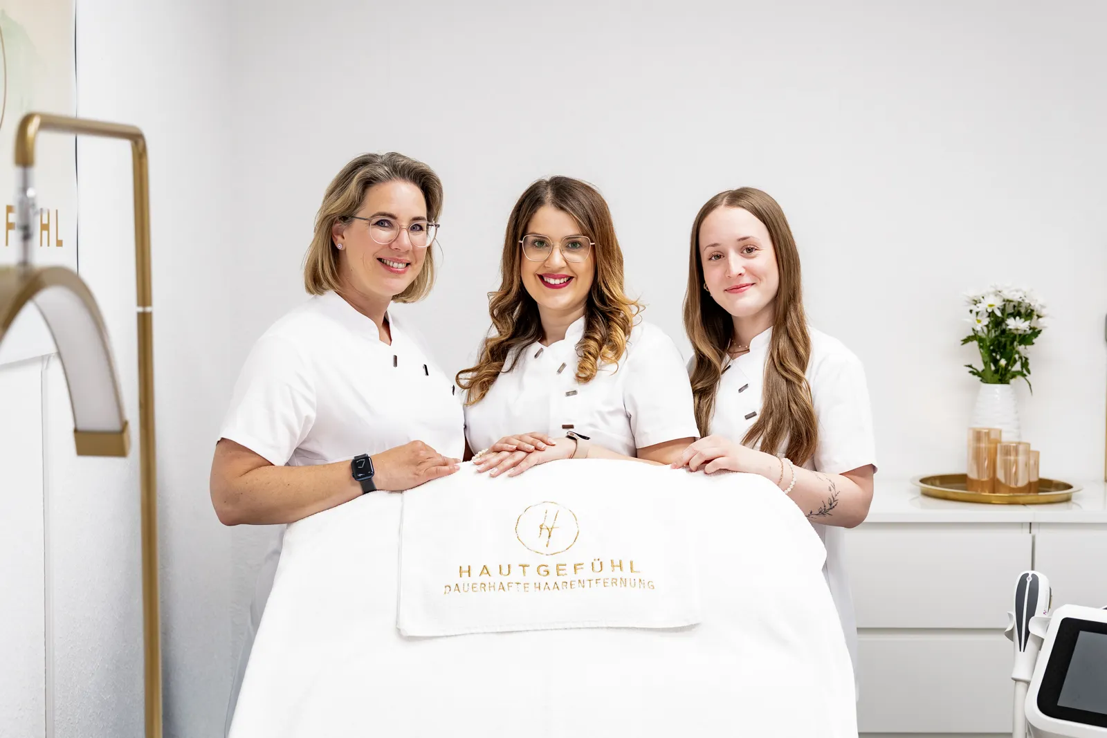 Nadine, Jelena und Lara freuen sich auf dich