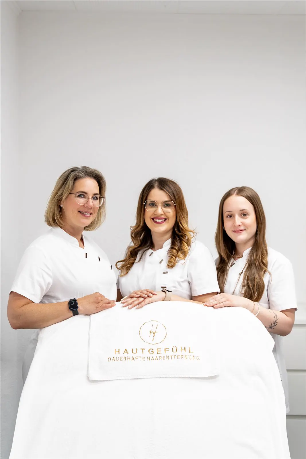 Das Hautgefühl-Team: Nadine, Jelena und Lara